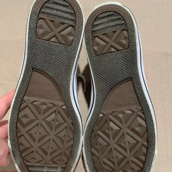 Converse Neon Pink and Yellow High-Top Sneakers - Picture 8 of 8